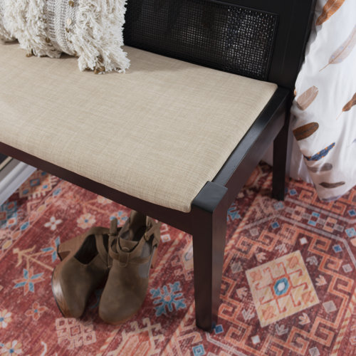 Joss & Main Donner Rattan Cane Entryway Bench & Reviews Wayfair